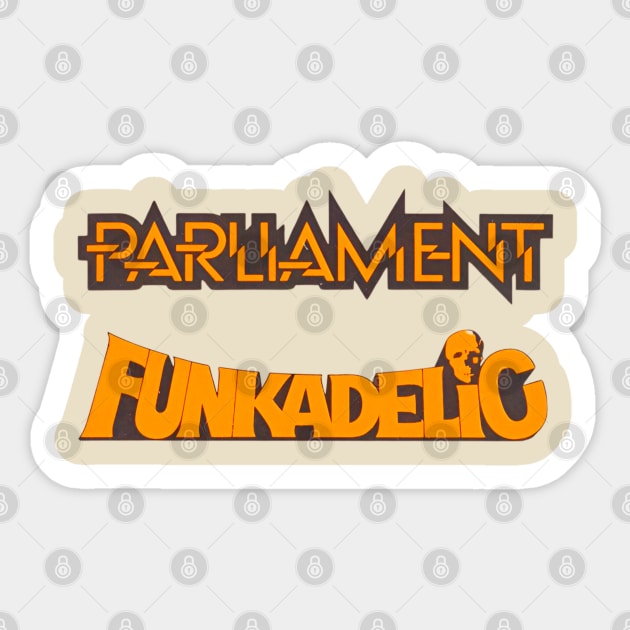 Funkadelic t-shirt Sticker by Riss art